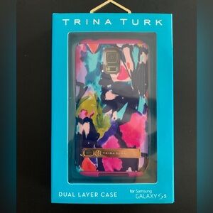 Trina Turk Dual-Layer Case for Samsung Galaxy S5 - Blue Floral